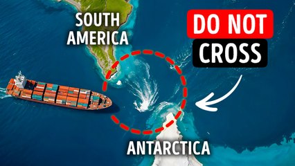 Why Ships Don’t Navigate Under South America