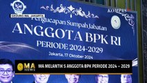 Mahkamah Agung Melantik 5 Anggota BPK Periode 2024  2029 - MA NEWS