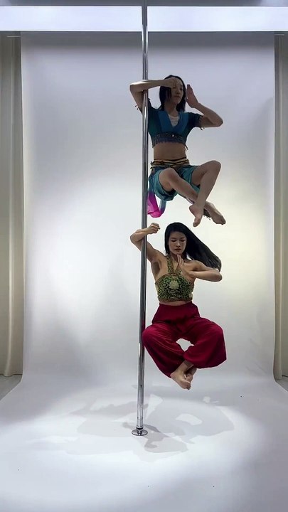 Dunhuang Flying Pole｜Skills Series#Dunhuang Flying Pole#Dance#Pole Dance