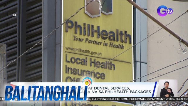 Prescription glasses at dental services, pinag-aaralang isama na sa PhilHealth packages | Balitanghali