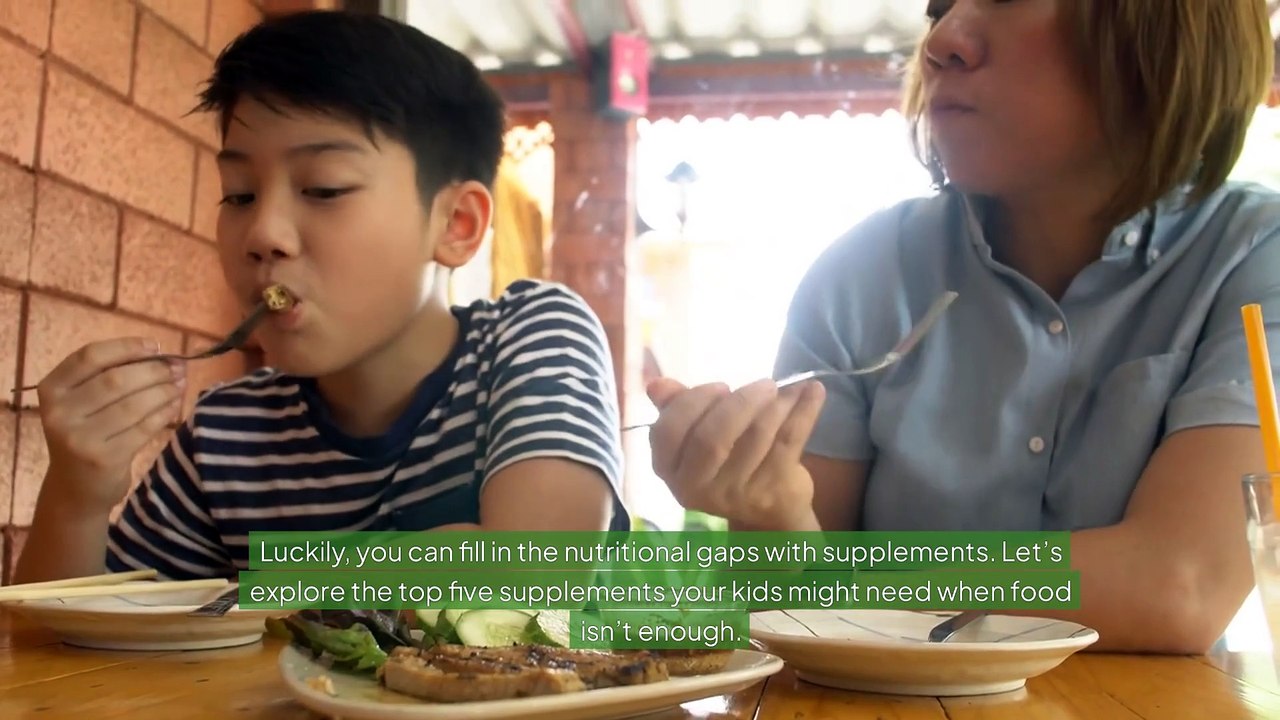 5 Must-Have Supplements for  Kids