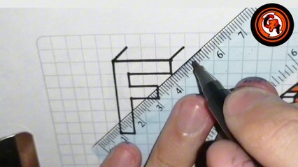 (VIDEO #0008) ️️ DIBUJANDO un atractivo diseño con estilo ajedrezado usando marcadores.