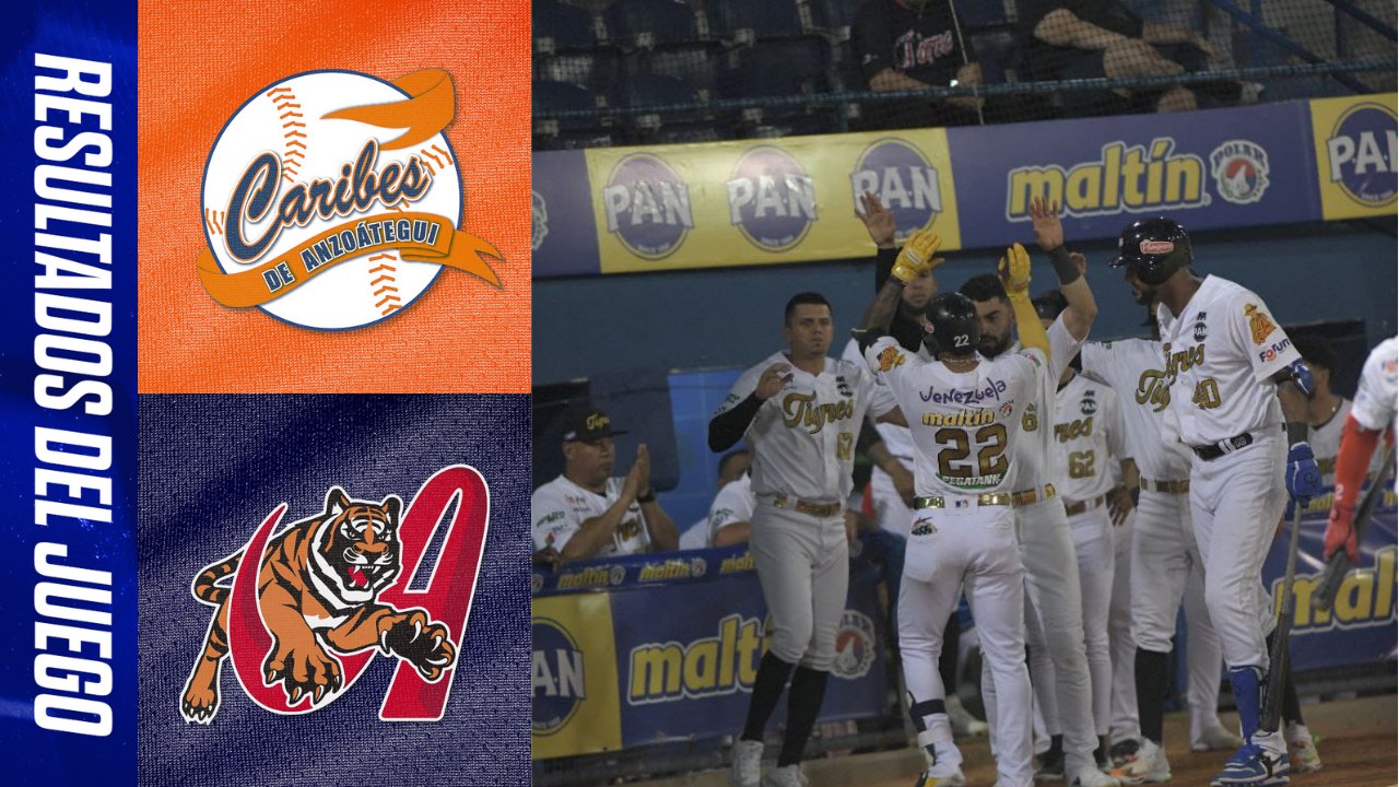 LVBP RESUMEN DEL JUEGO Caribes de Anzoátegui vs Tigres de Aragua | 17 de octubre 2024