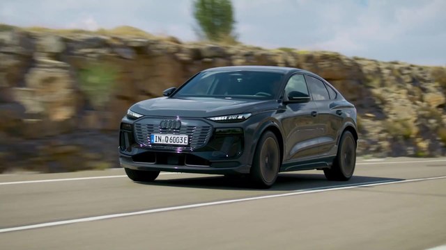 Der neue Audi Q6 Sportback e-tron - Ab Marktstart komplettes Portfolio an Antriebs- und Batterievarianten