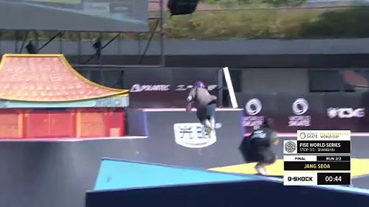 Jang SEOA - 2nd Place Women World Skate Roller Freestyle Park World Cup