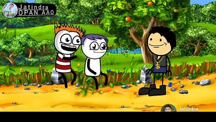 Mising cartoon video__Ngom scooty lagida__Opan Aao