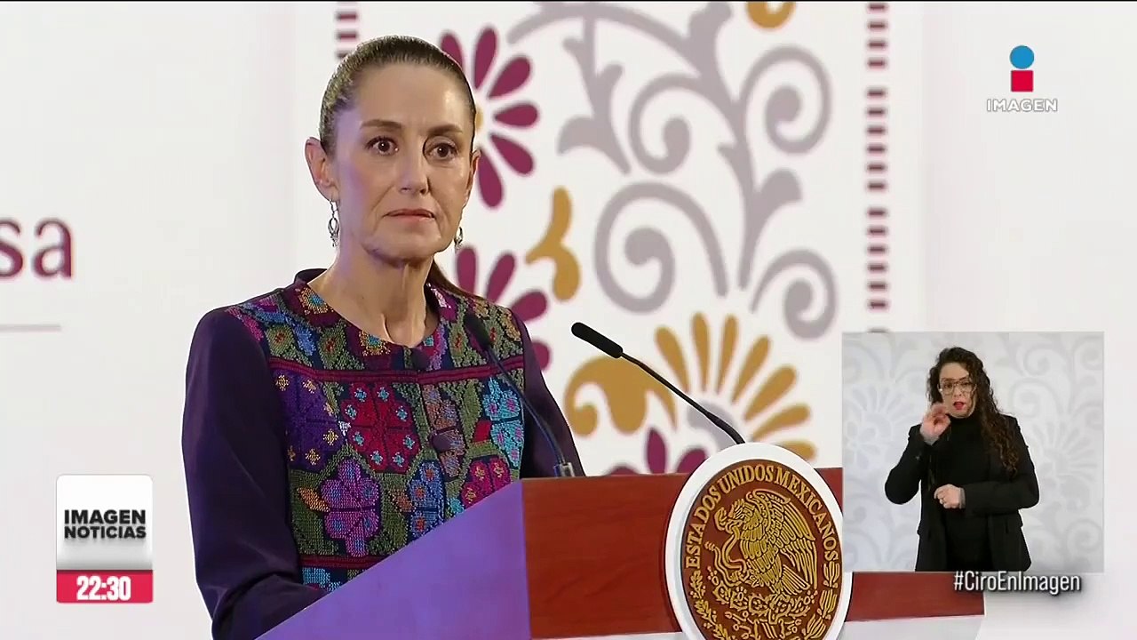 “Es muy cínico”. Sheinbaum reacciona a declaraciones de Calderón sobre García Luna