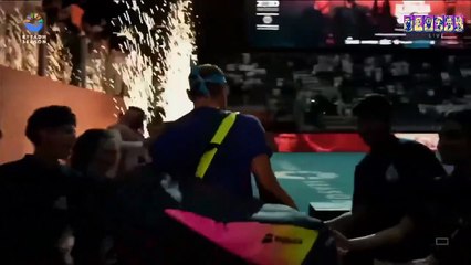 Rafael Nadal vs Carlos Alcaraz Highlights | Six Kings Slam 2024