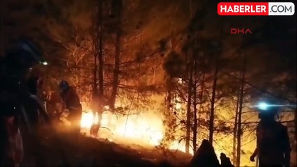 Muğla'da 3 bölgede orman yangını! Ekipler zamana karşı yarışıyor