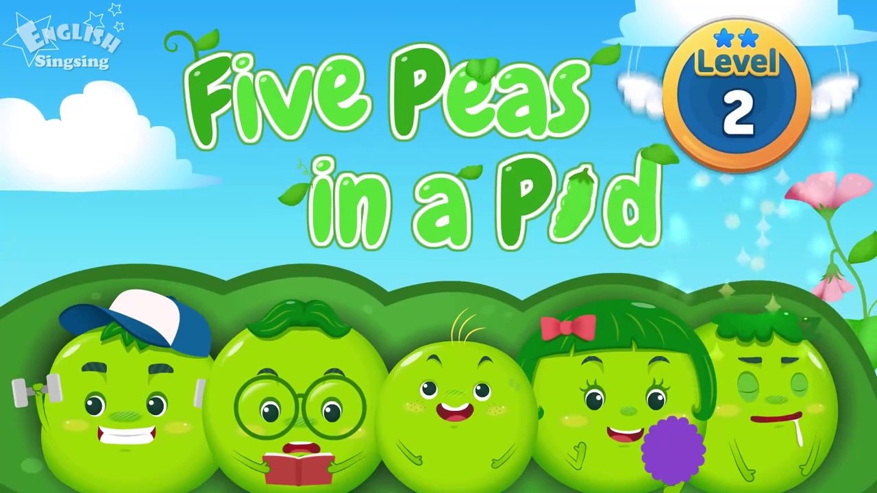 Five Peas in a Pod - Fairy tale - English Stories (Reading Books)
