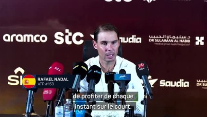 6 Kings Slam - Nadal : “Pas beaucoup de pression ici, j’essaie juste de profiter de chaque instant”