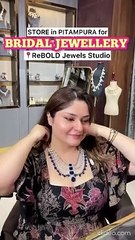 ✨ ReBold Bridal Jewelry On Rent/purchase at 9898515105 #wedding #artificialjewellery #pitampura
