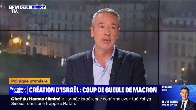 ÉDITO - Création d'Israël: la phrase d'Emmanuel Macron s'inscrit dans une succession de prises de position qui ont fini par être illisibles