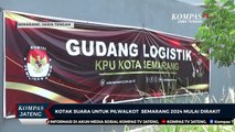 Kotak Suara untuk Pilwakot Semarang 2024 Mulai Dirakit