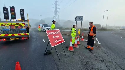 Major Fire Shuts Down Geddington Road in Corby 🚒