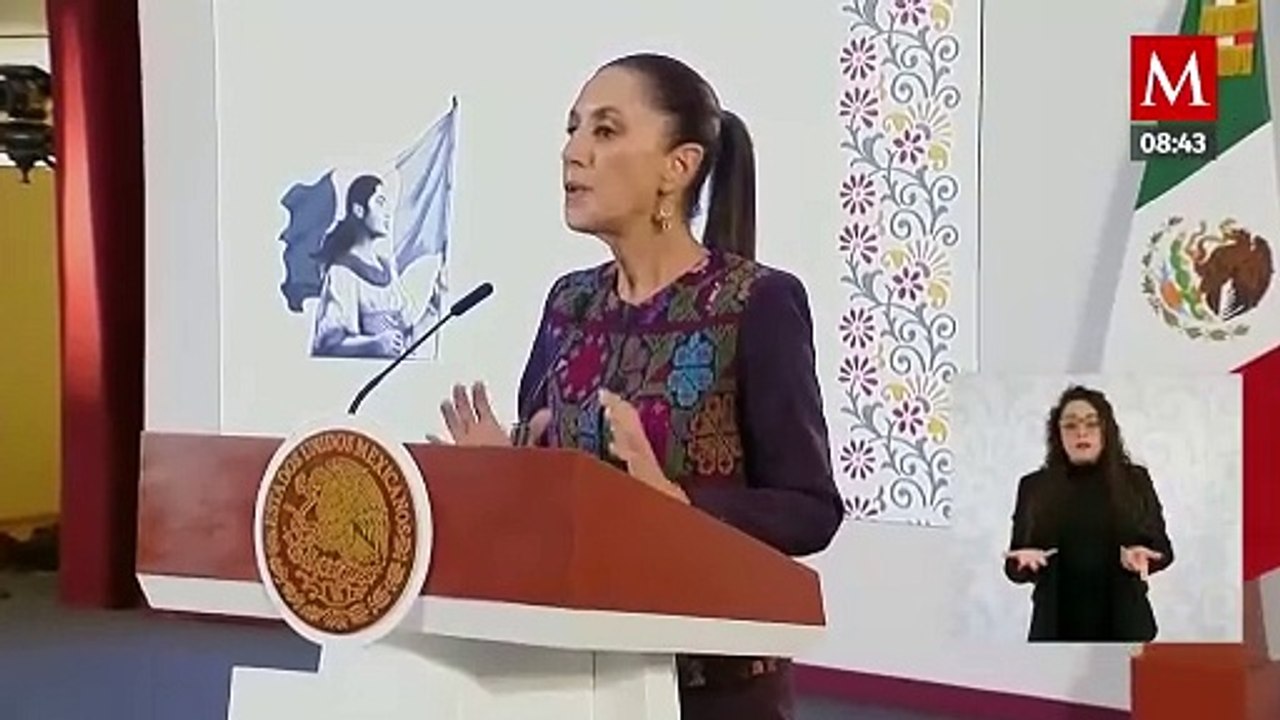 "Calderón debería pedir perdón": Sheinbaum; descarta pedir investigación a FGR