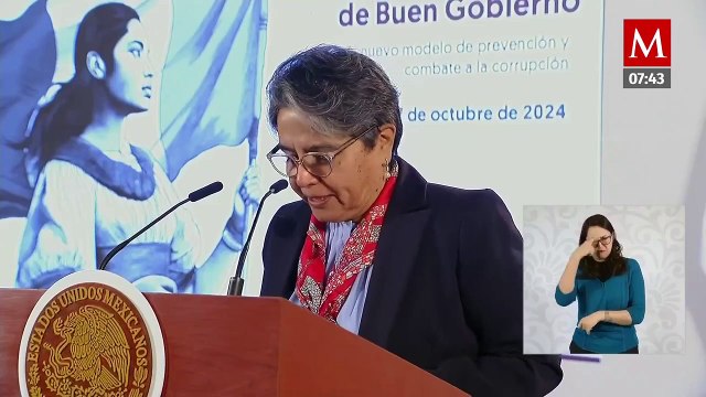 Anuncian creación de la Secretaría Anticorrupción y de Buen Gobierno