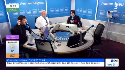 18/10/2024 - ICI Matin France Bleu Béarn Bigorre en vidéo