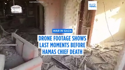 WATCH: IDF releases drone footage showing last moments of Hamas leader Yahya Sinwar