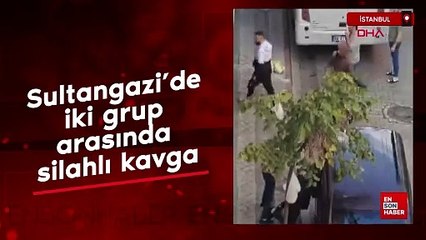 Sultangazi’de iki grup arasında silahlı kavga