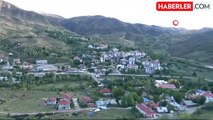 Tunceli'nin yüksek kesimleri karla kaplandı