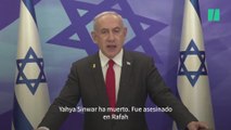 Netanyahu, tras la muerte de Sinwar: 