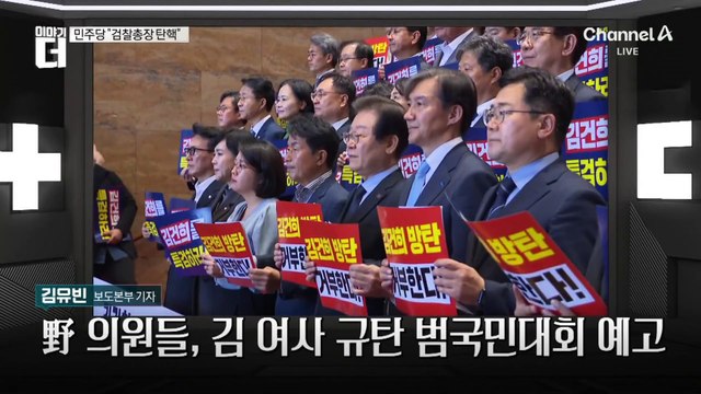 민주당 “심우정 총장 탄핵”…국민의힘, 맞불 카드는?