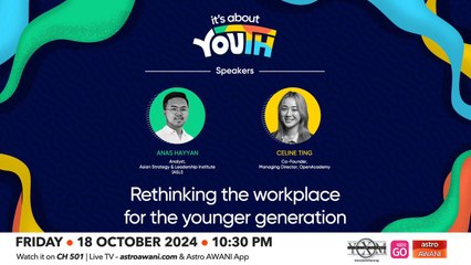 It's About YOUTH: Rethinking the workplace for the younger generation