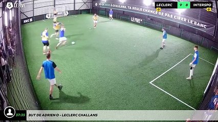 But de Adrien O - LECLERC CHALLANS