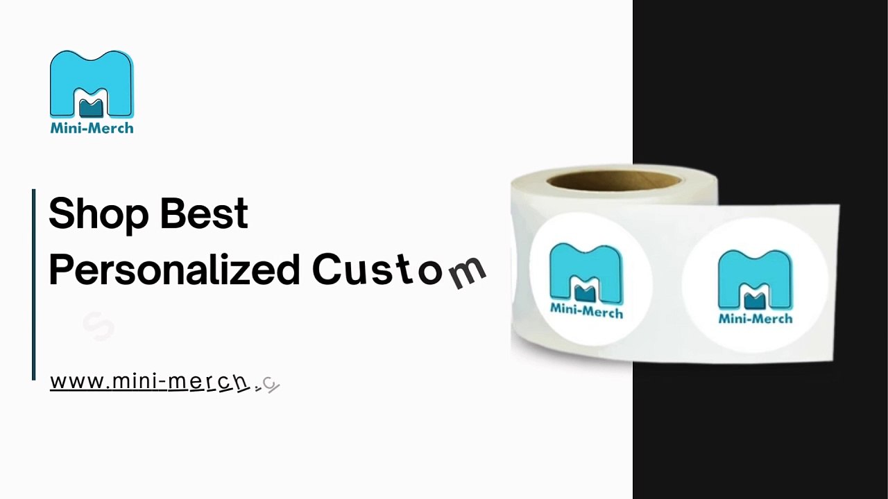 Shop Best  Personalized Custom Stickers | Mini-Merch