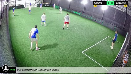 But de Michael P - LECLERC ST GILLES