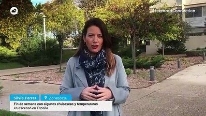 Fin de semana con algunos chubascos y temperaturas en ascenso en España