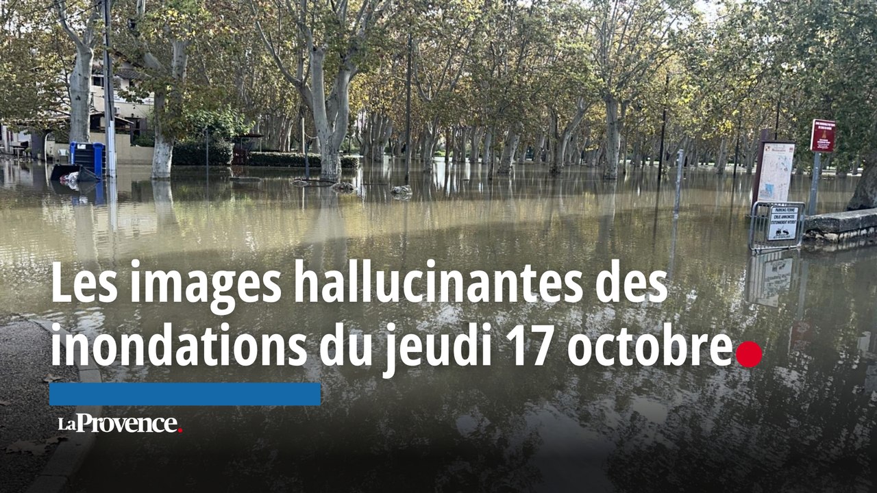 Les images hallucinantes des inondations du jeudi 17 octobre