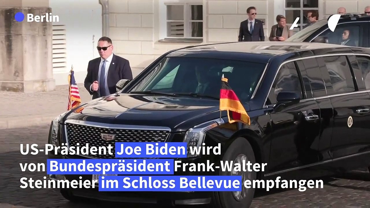 US-Präsident Biden zu Gast bei Steinmeier