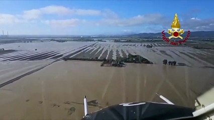 I gravi allagamenti nelle campagne di Venturina: un mare di fango sulla pianura