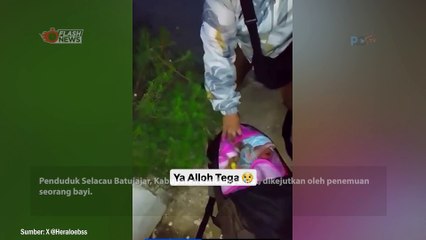 Geger Penemuan Bayi Hidup Didalam Tas Ransel di Bandung Barat