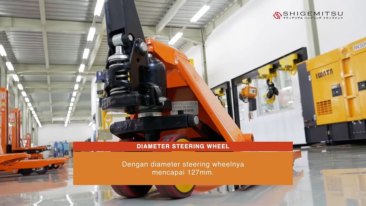 REVIEW MANUAL HAND PALLET MINI YANG LINCAH DAN FUNGSIONAL - SHIGEMITUS HAND PALLET MINI - PKM05NY380