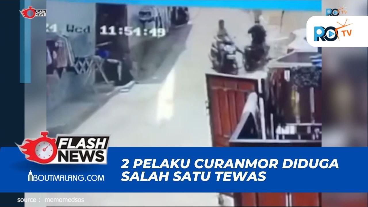 2 PELAKU MALING MOTOR DI CIKARANG DIAMUK MASA, DIDUGA SALAH 1 PELAKU TEWAS