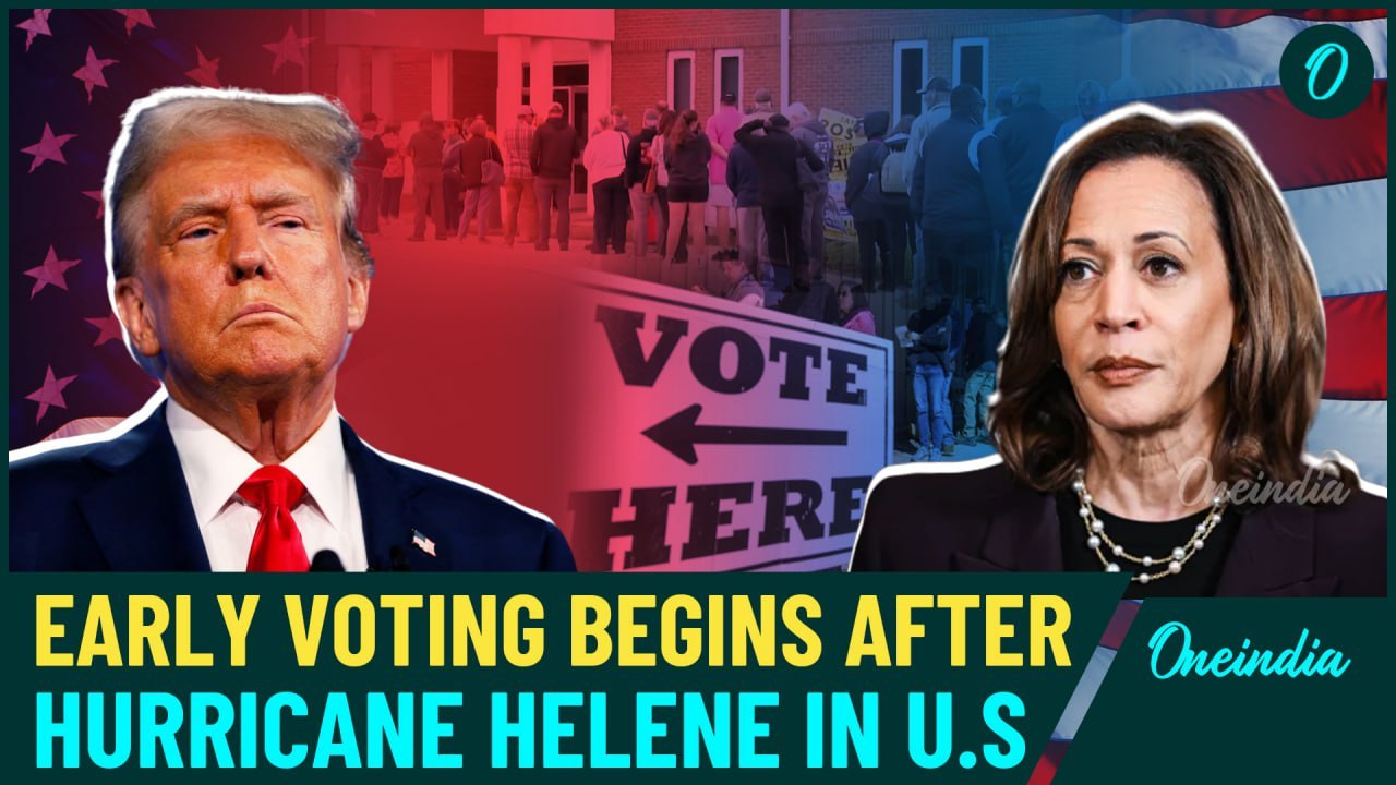 Voting Begins in North Carolina: Harris Admits Tough Fight From Donald Trump | Key Poll Details