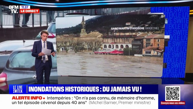 Les images avant/après les inondations historiques