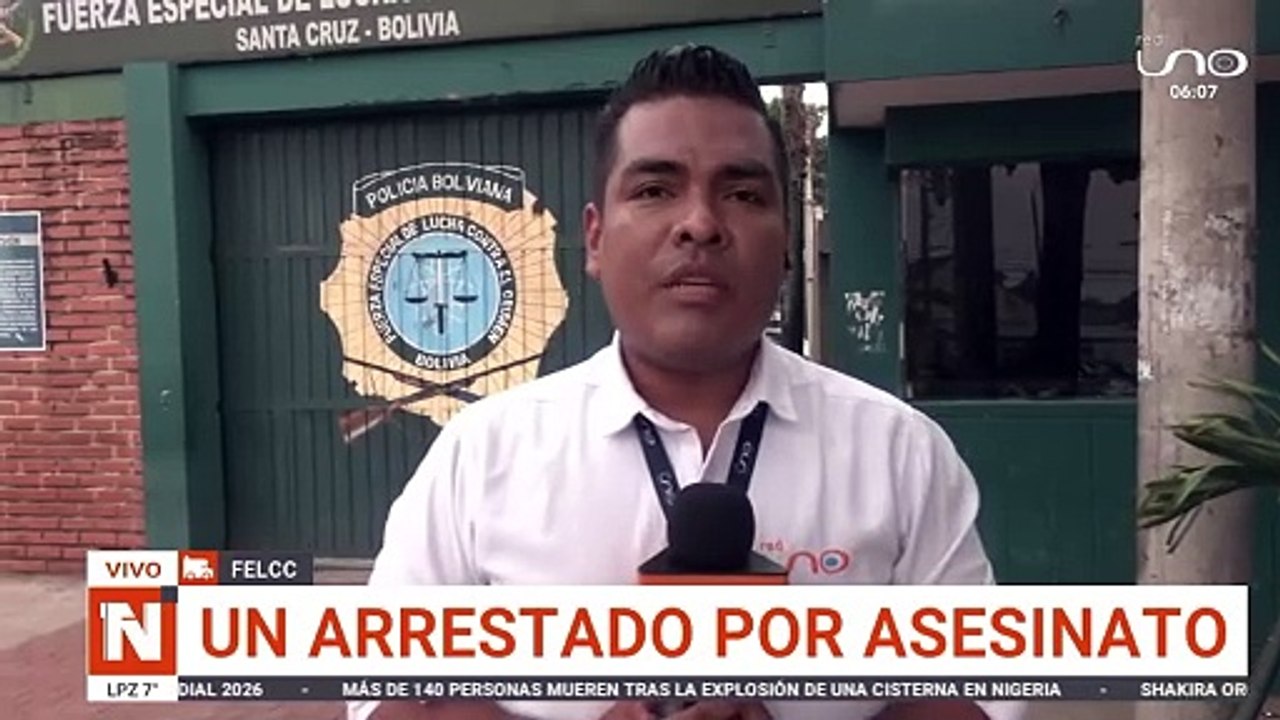 SCZ UN HOMBRE Y TRES MUJERES ARRESTADAS EN LA FELCC POR LA MUERTE DE JOVEN HALLADO MUERTO EN EL PIRAI