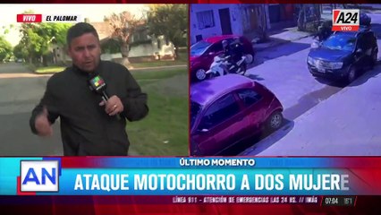 Ola de robos en El Palomar: motochorros atacan a plena luz del día