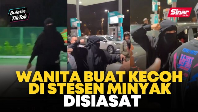 Polis siasat kes wanita buat kecoh di stesen minyak