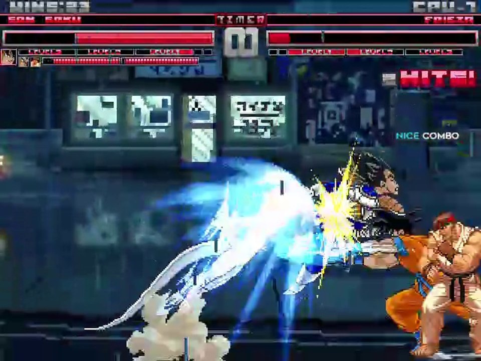 IKEMEN RED ARENA - Goku, Vegeta, Ryu, and Ken's Survival Mode