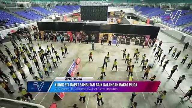 Pemain Penang dan Kuala Lumpur memeriahkan Klinik STL di Spice Arena Penang