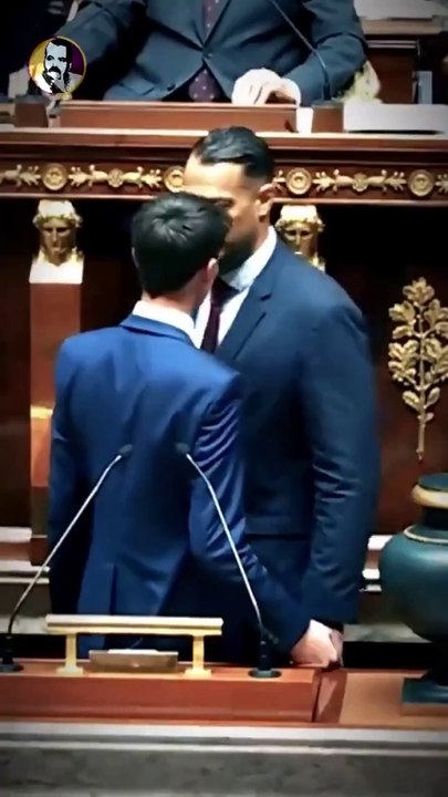 the youngest member,french parliament youngest member,in france’s new parliament,far-right mp flavien termet,flavien termet handshake,was assigned to....,flavien termet news,french deputies handshake,far-right politics in france,far-right mp ignored,frenc