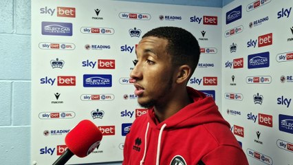 Crawley Town midfielder Bradley Ibrahim after Reading defeat