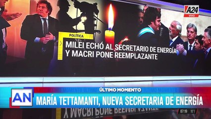 Renunció Eduardo Rodríguez Chirillo a la Secretaría de Energía y será reemplazado por María Tettamanti, una dirigente cercana a Mauricio Macri