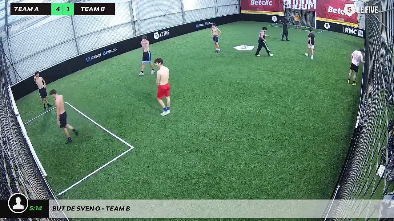 But de Sven O - Team B