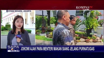 Makan Siang Jokowi dengan Para Menteri Jelang Penisun: Evaluasi Kinerja & Canda-Tawa